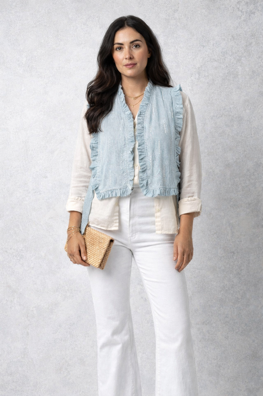 Bluebell Frill Vest