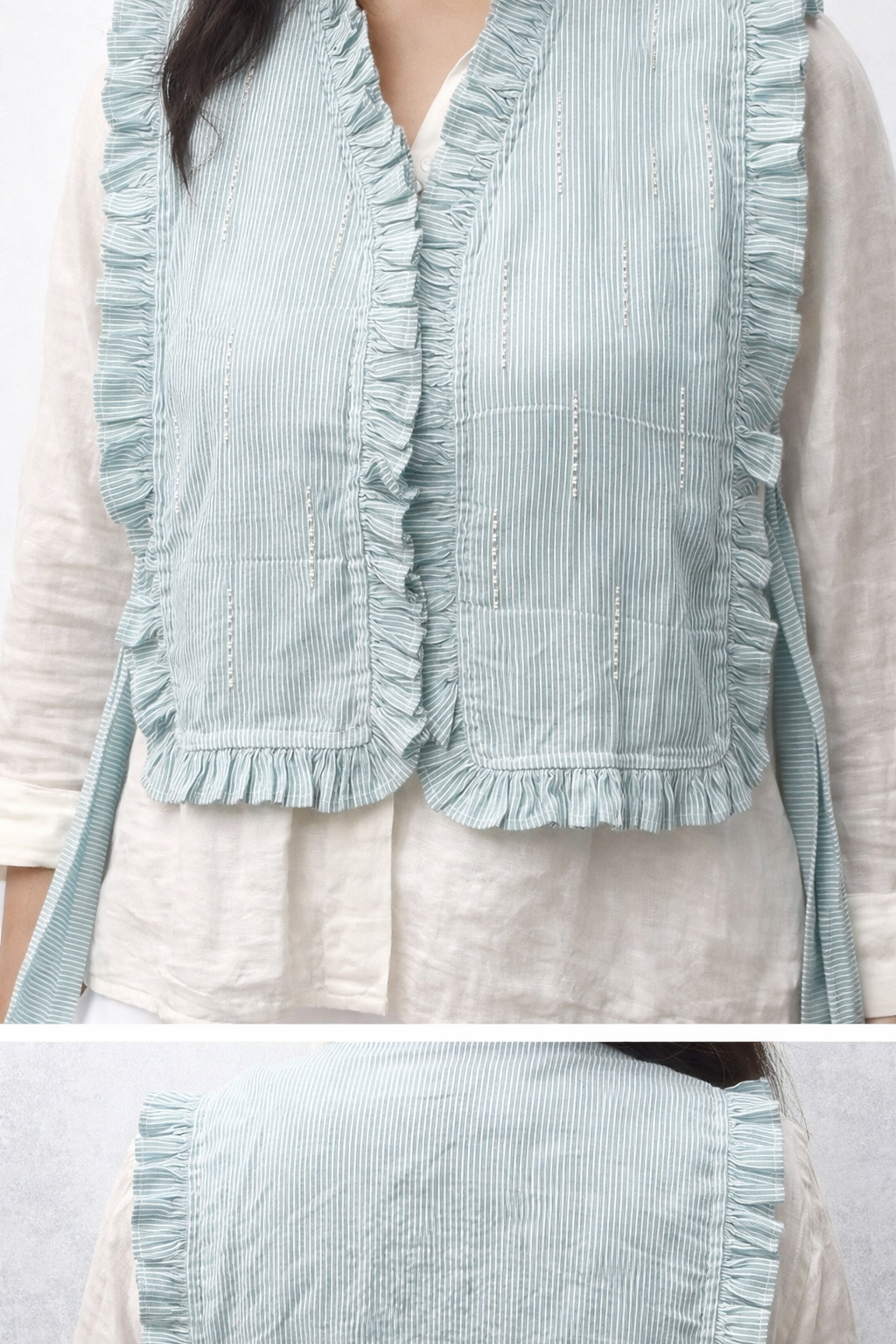 Bluebell Frill Vest